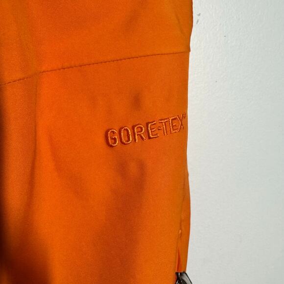 Patagonia Powder Bowl Snow Pants Women XL Orange Gortex Sport Active Pocket - Picture 10 of 15